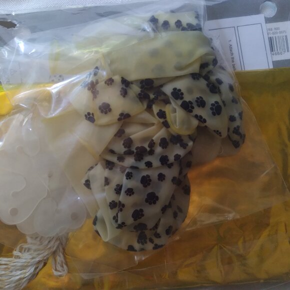 DOG BIRTHDAY PARTY 2 PC SET BANDANA CANDLE BALLOONS CELEBRATE YOUR PET ADOPTION - Picture 6 of 8